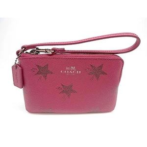 Coach Star Canyon Wristlet CRANBERRY NWT htf discontinued